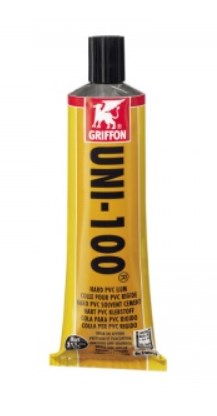 Клей GRIFFON PERAQUA UNI-100 125 ml TUBE Трубы для электропроводки #1