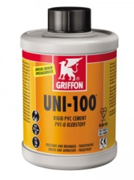 Клей GRIFFON PERAQUA UNI-100 125 ml TUBE Трубы для электропроводки #2